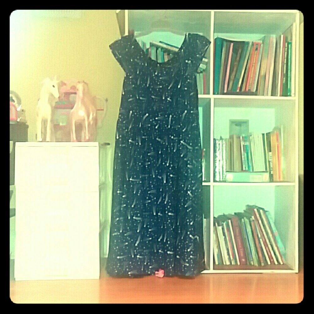 Grace Karin navy blue dress